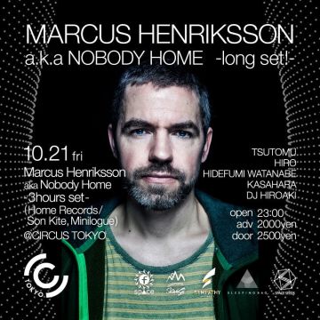 MARCUS HENRIKSSON AKA NOBODY HOME long set!