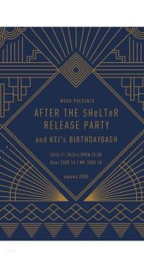 MOOV presents ”AFTER THE SHeLTeR release party” KEI birthday bash