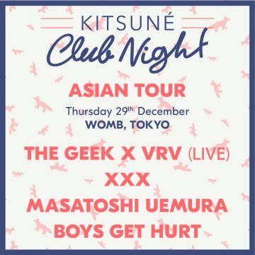 KITSUNE CLUB NIGHT -ASIAN TOUR-