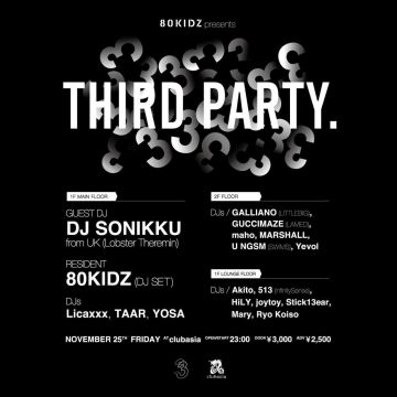 80KIDZ presents THIRD PARTY