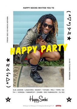 Happy Socks presents “HAPPY PARTY"