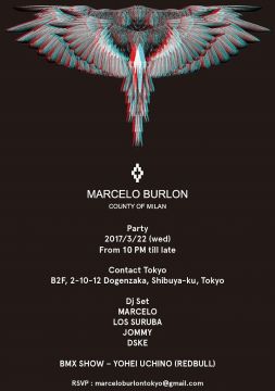 MARCELO BURLON COUNTY OF MILAN PARTY