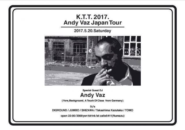 Andy Vaz Asia Tour