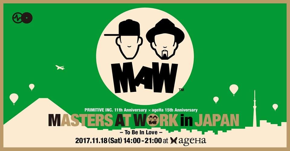 MASTERS AT WORK来日公演にMURO、DJ NORIら追加ラインナップが発表
