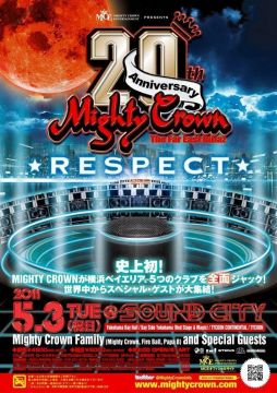 「Mighty Crown」結成20周年記念イベント開催