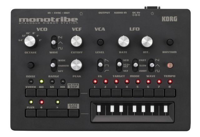 KORGからアナログ盤ELECTRIBE、"monotribe"が発売