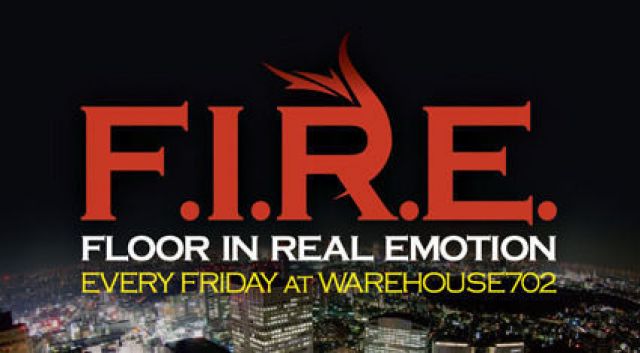 WAREHOUSE702で新たなレギュラーパーティー"F.I.R.E."が誕生