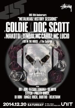 「DRUM & BASS SESSIONS」が18周年。GOLDIE x DOC SCOTTが実現