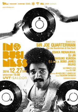 「IN BUSINESS」にファンクレジェンドSir Joe Quartermanが出演