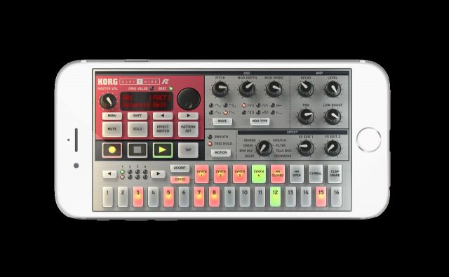 リズムマシンアプリ「KORG iELECTRIBE for iPhone」リリース