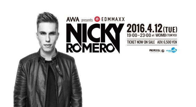 Nicky Romeroの単独公演が決定