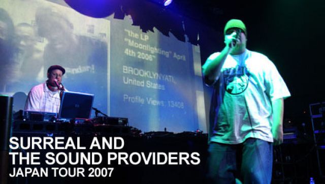 SURREAL AND THE SOUND PROVIDERS JAPAN TOUR