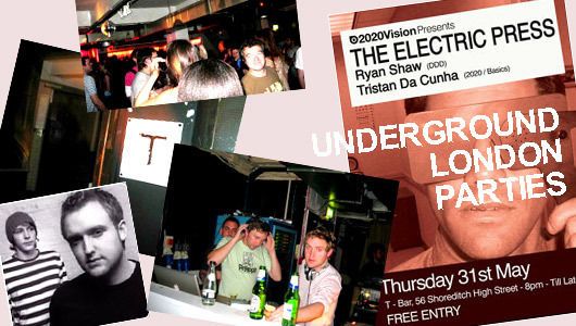 UNDERGROUND LONDON PARTIES Vol.02～20:20 VISION PRESENTS～