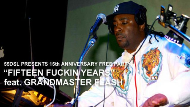 "FIFTEEN FUCKIN YEARS" feat. GRAND MASTER FLASH(5/14)